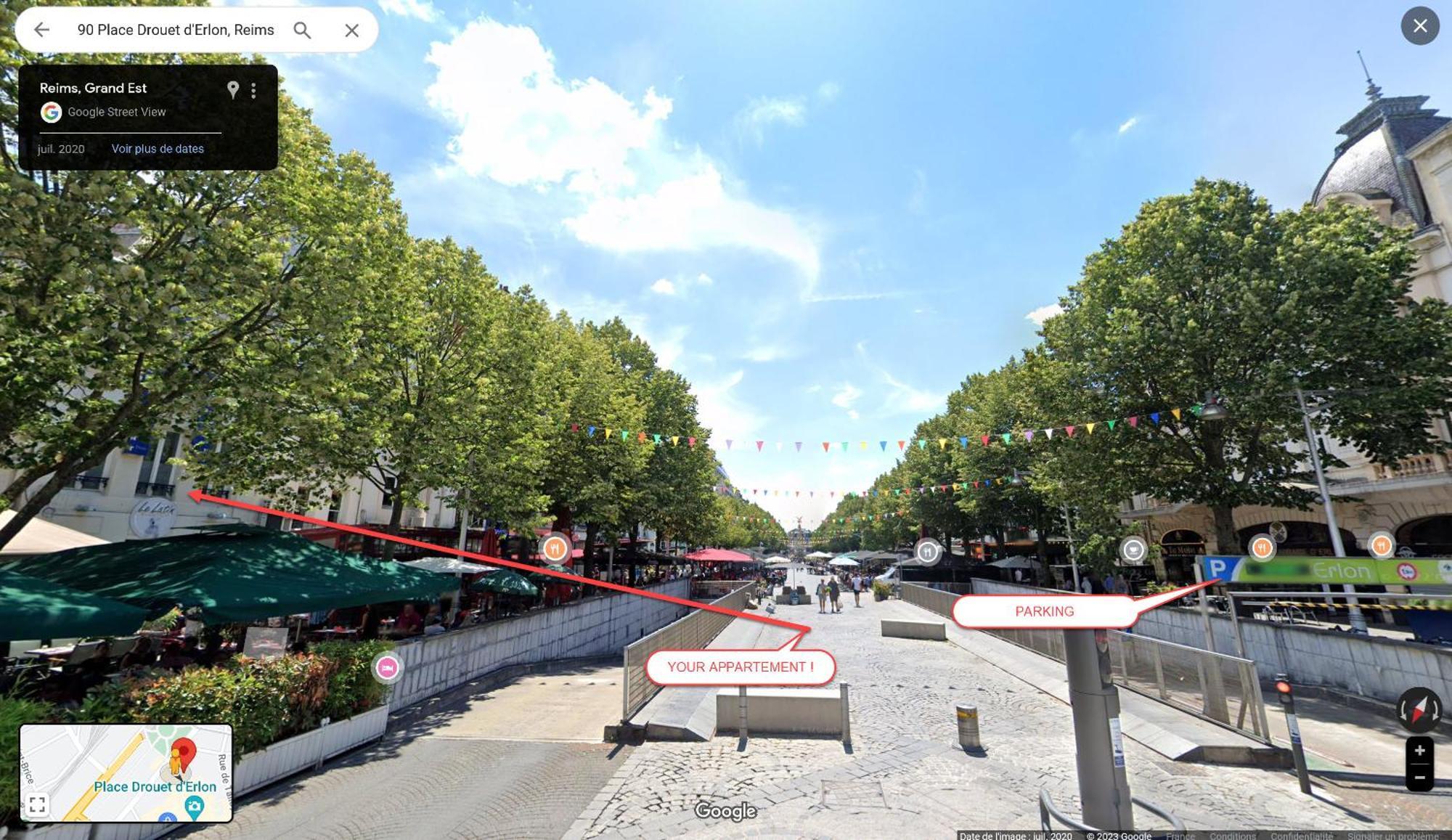 Mascate - Appartement Climatise En Hypercentre Reims Kültér fotó